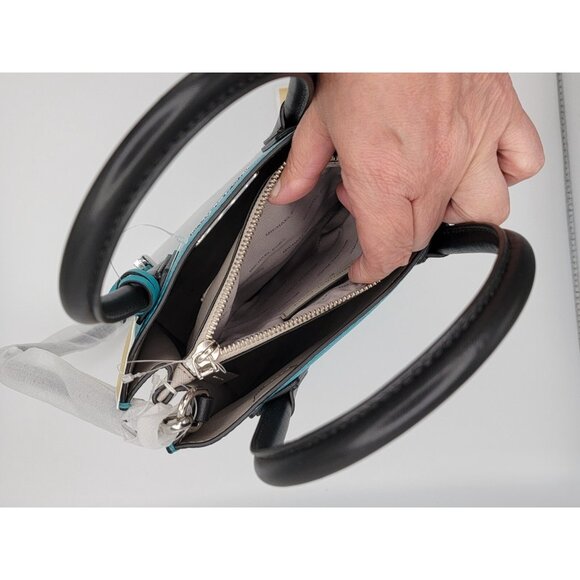 Michael Kors Mercer Pebbled Leather Crossbody Bag - Picture 9 of 14